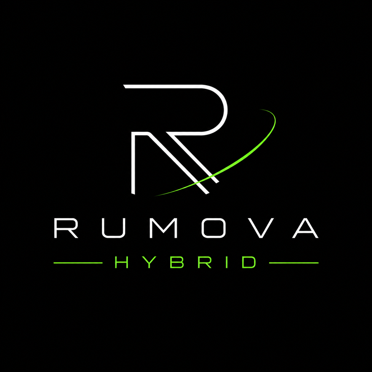 Identidade visual RUMOVA HYBRID
